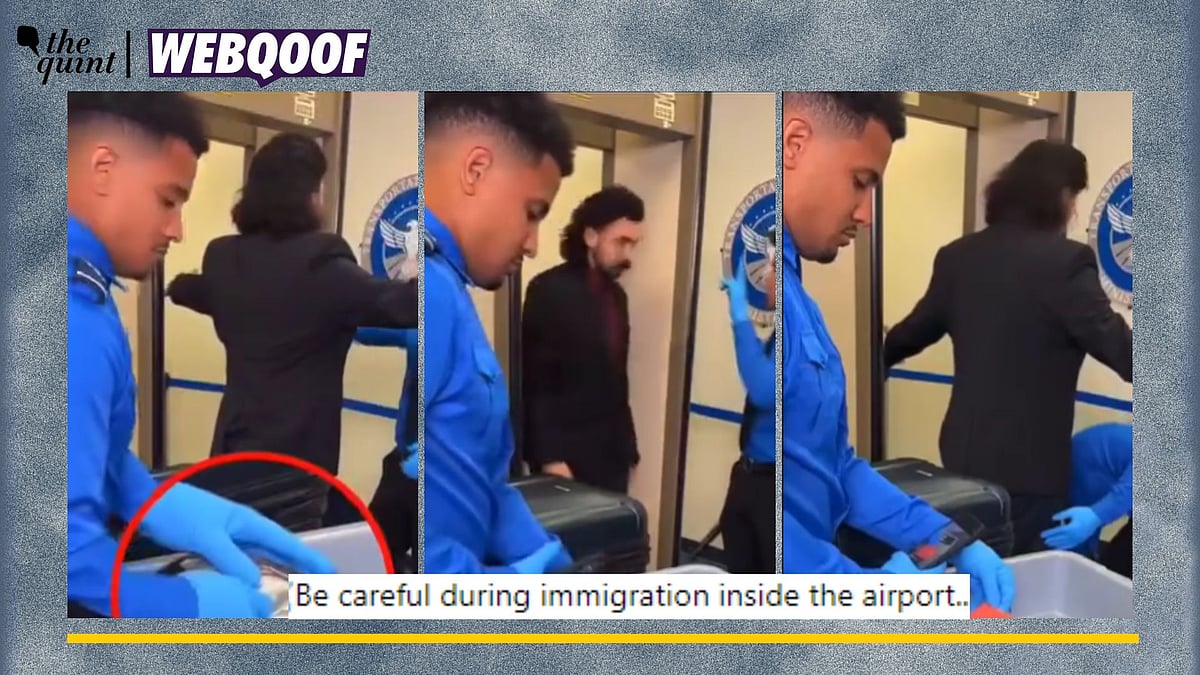 Fact-Check | This Video of Airport Security Personnel Stealing From ...