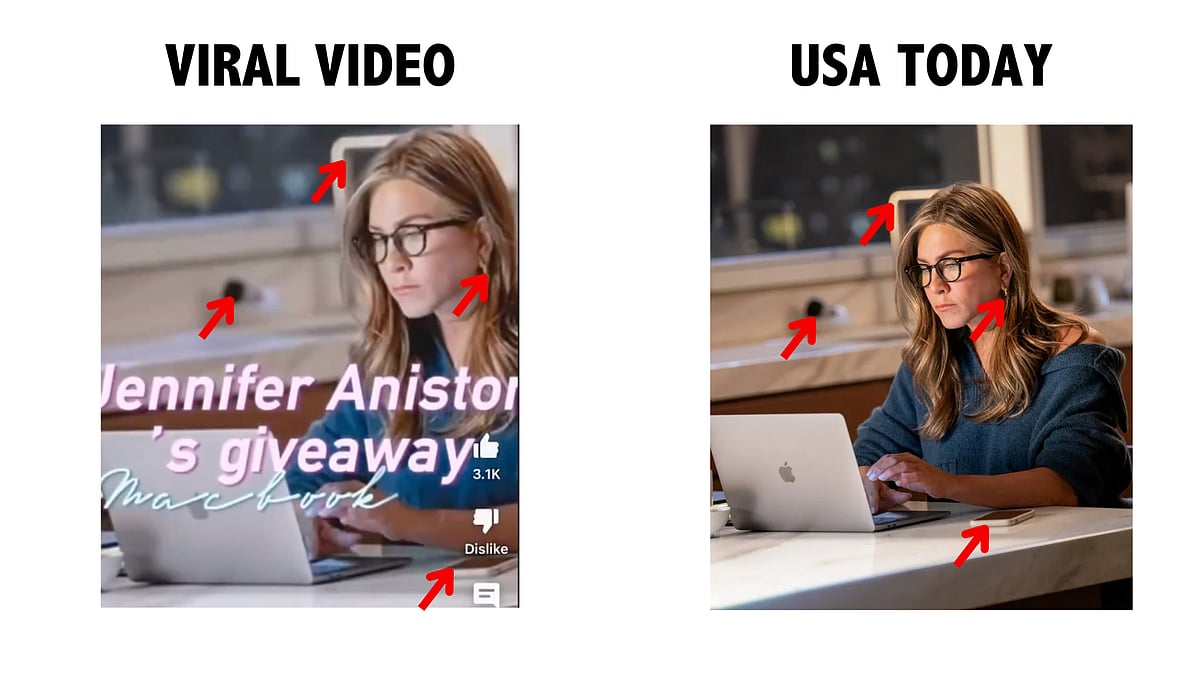 FactCheck Does This Video Show Jennifer Aniston Giving Away Apple