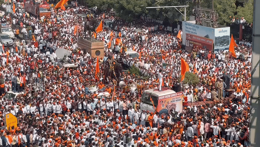 Maratha Protests By Manoj Jarange Patil | 'Won't Enter Mumbai Today But ...