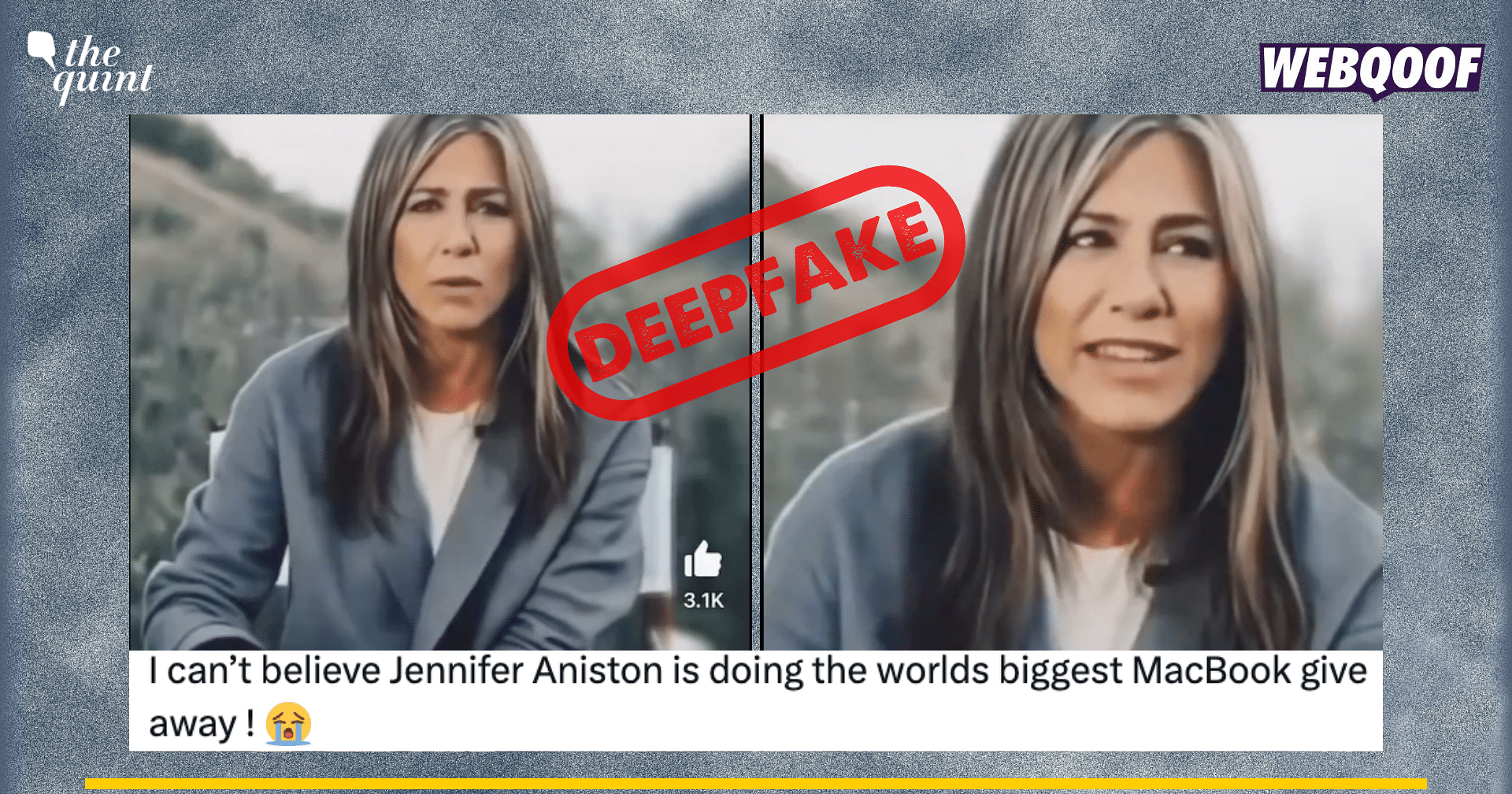 FactCheck Does This Video Show Jennifer Aniston Giving Away Apple