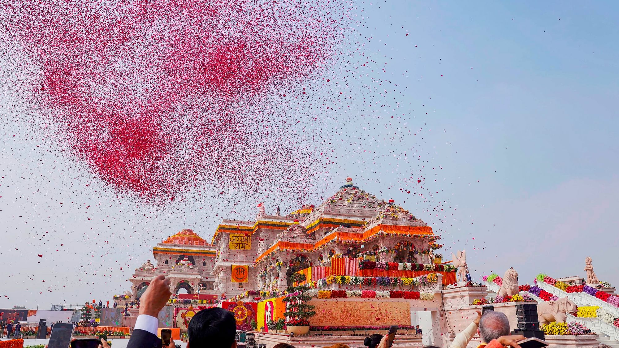 In Photos: Glimpses Of The Consecration Ceremony At Ayodhya's Ram Mandir