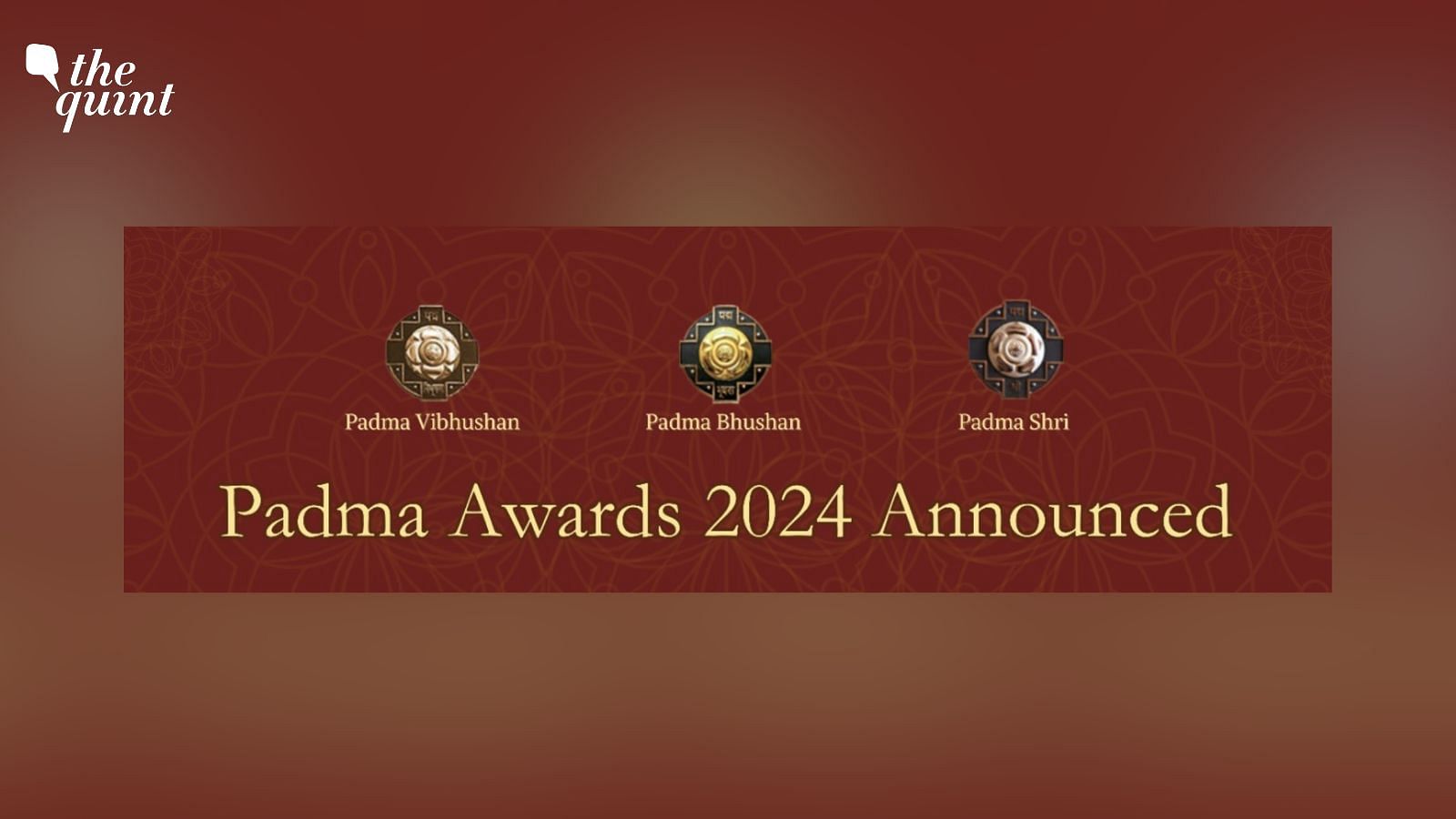 In Photos Padma Awards 2024 Recipients Announced, Full List of Names