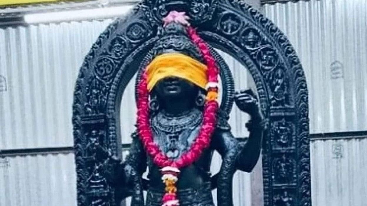 In Photos: First Visuals Of Ram Lalla Idol Inside Ayodhya's Ram Mandir