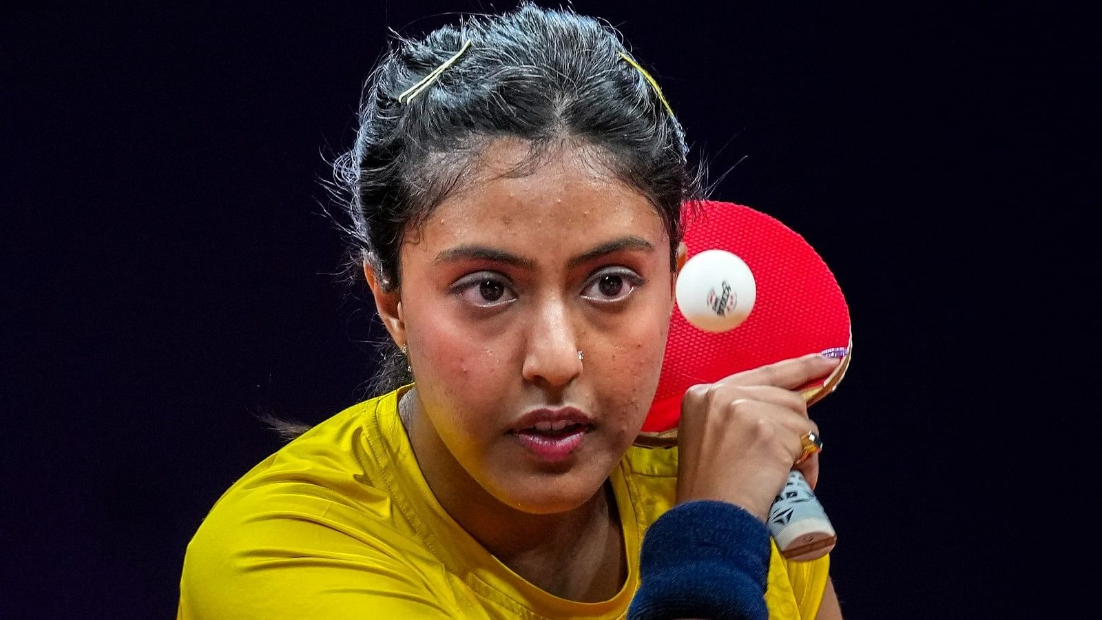 World Team TT Championships Ayhika Mukherjee, Sreeja Akula Upset World