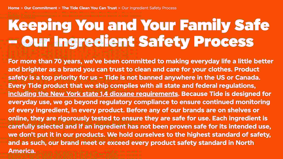 FactCheck Has Laundry Detergent Tide Been Banned in Europe and 80