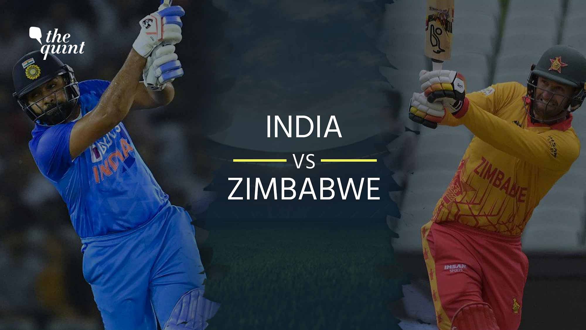 India Vs Zimbabwe 2025 Live Match