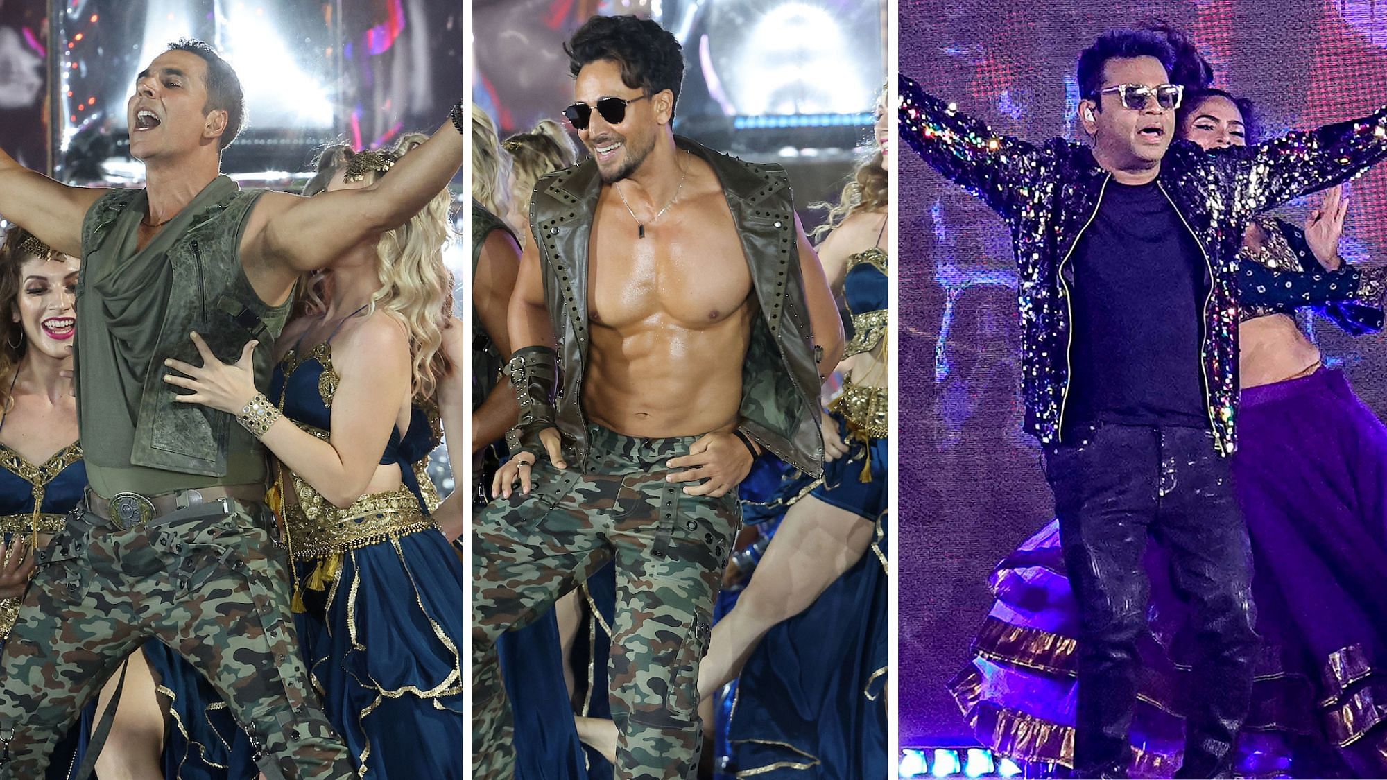 In Photos Akshay Kumar, Tiger Shroff, AR Rahman Light up IPL 2024