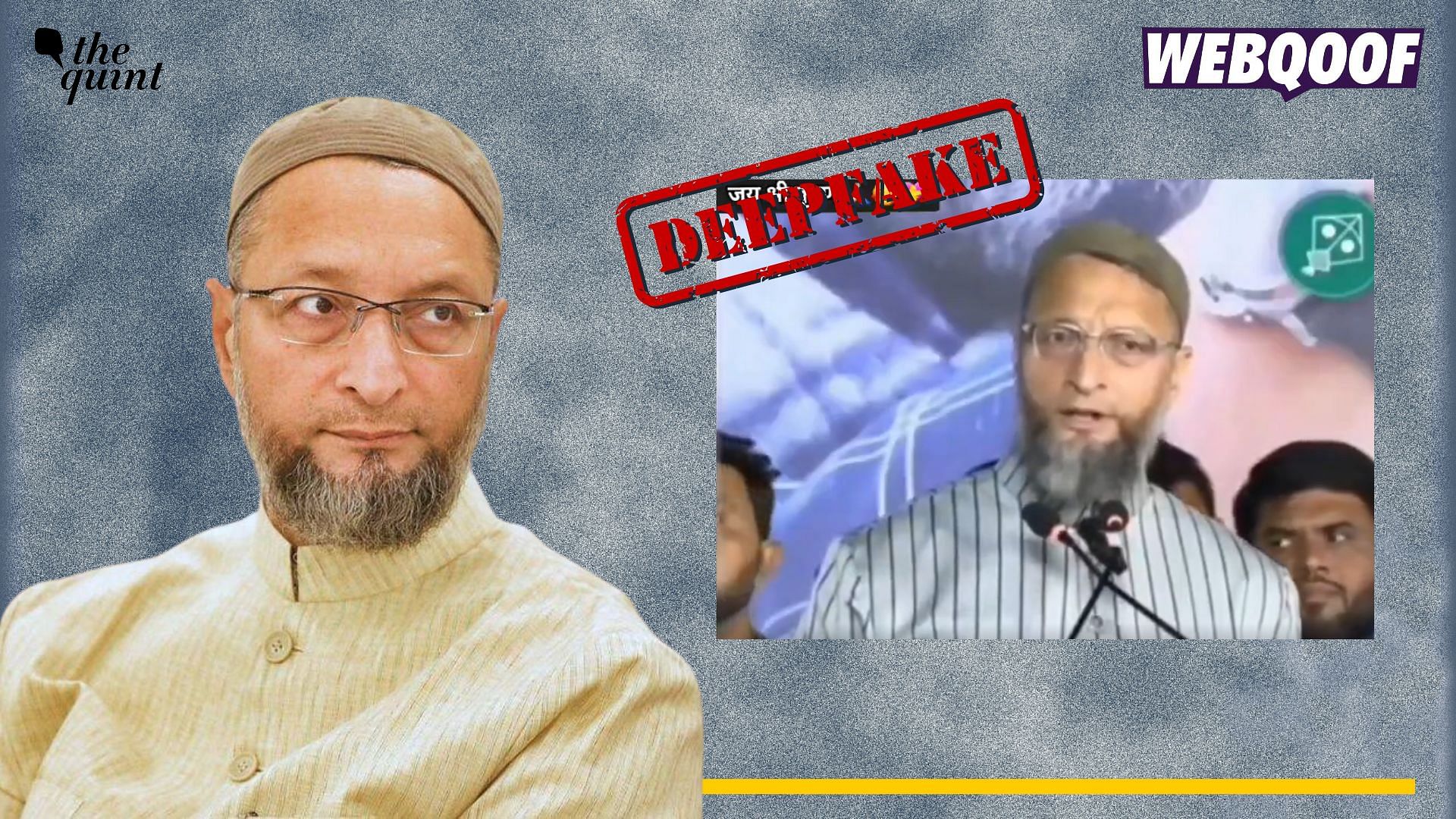 Fact-check | Deepfake Videos Of Asaduddin Owaisi Reciting Hindu Chants ...