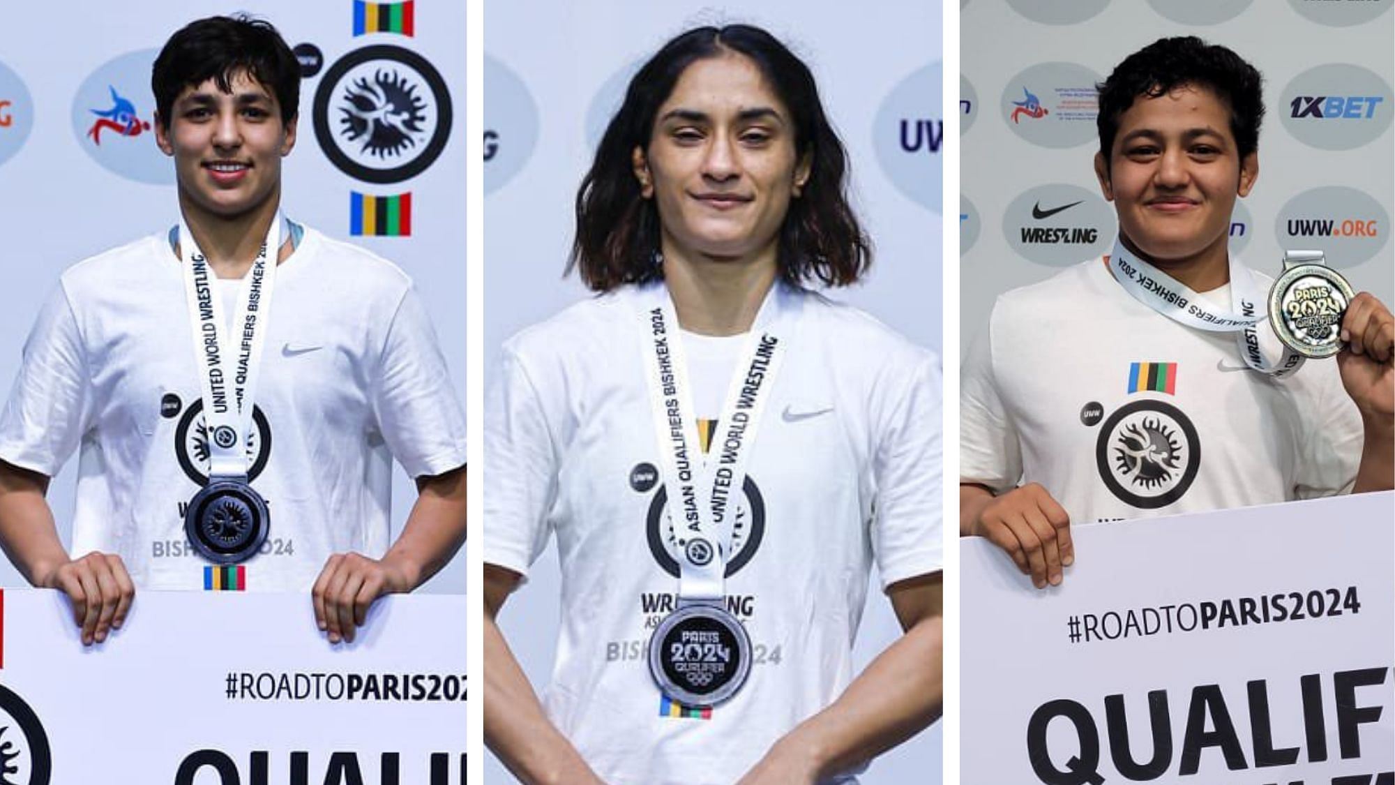 Wrestling Olympic Qualifiers: Vinesh Phogat, Anshu Malik & Reetika ...