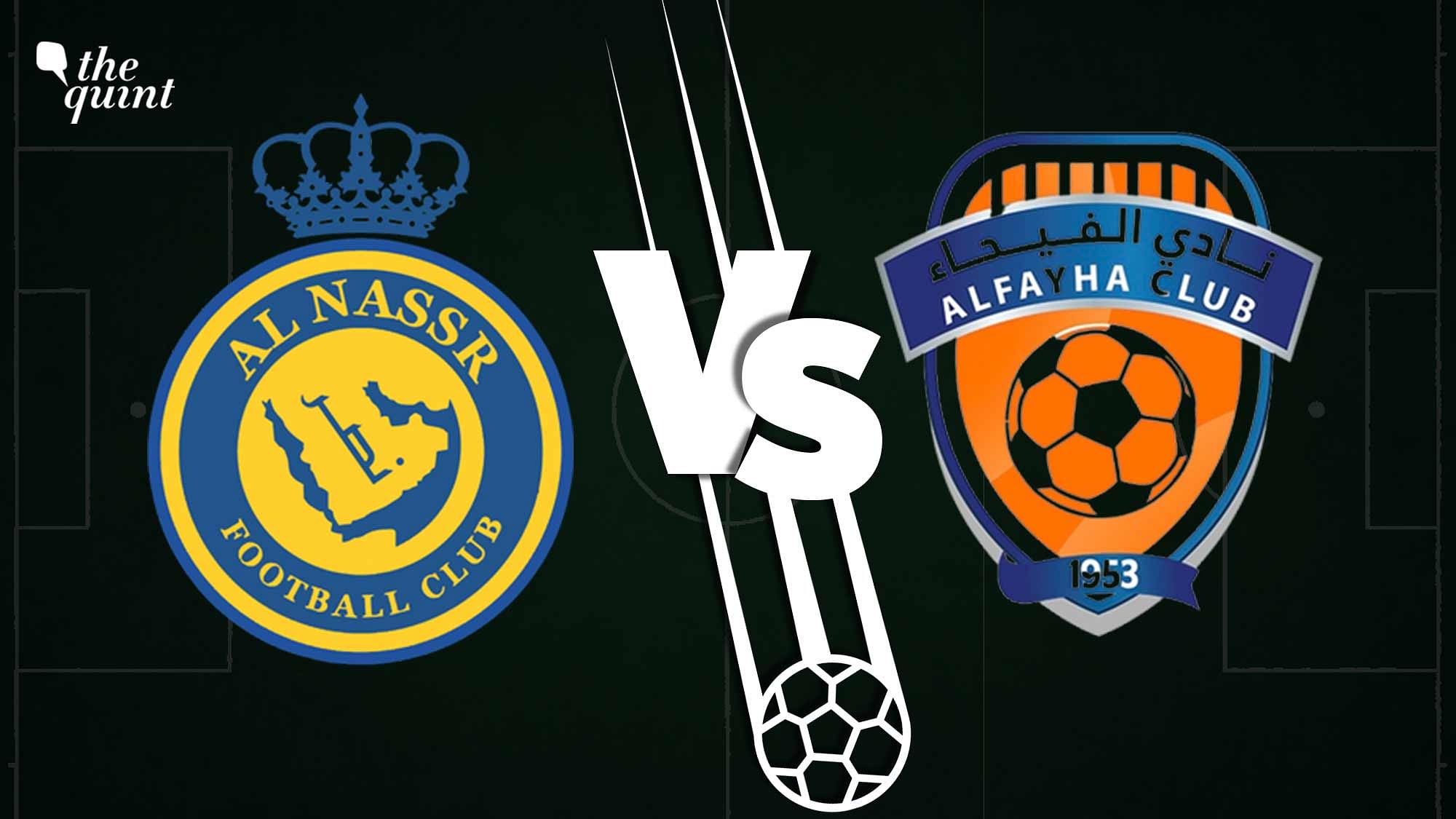 Al Nassr Vs Al Fayha Live Streaming And Telecast: Date, Time. Venue ...