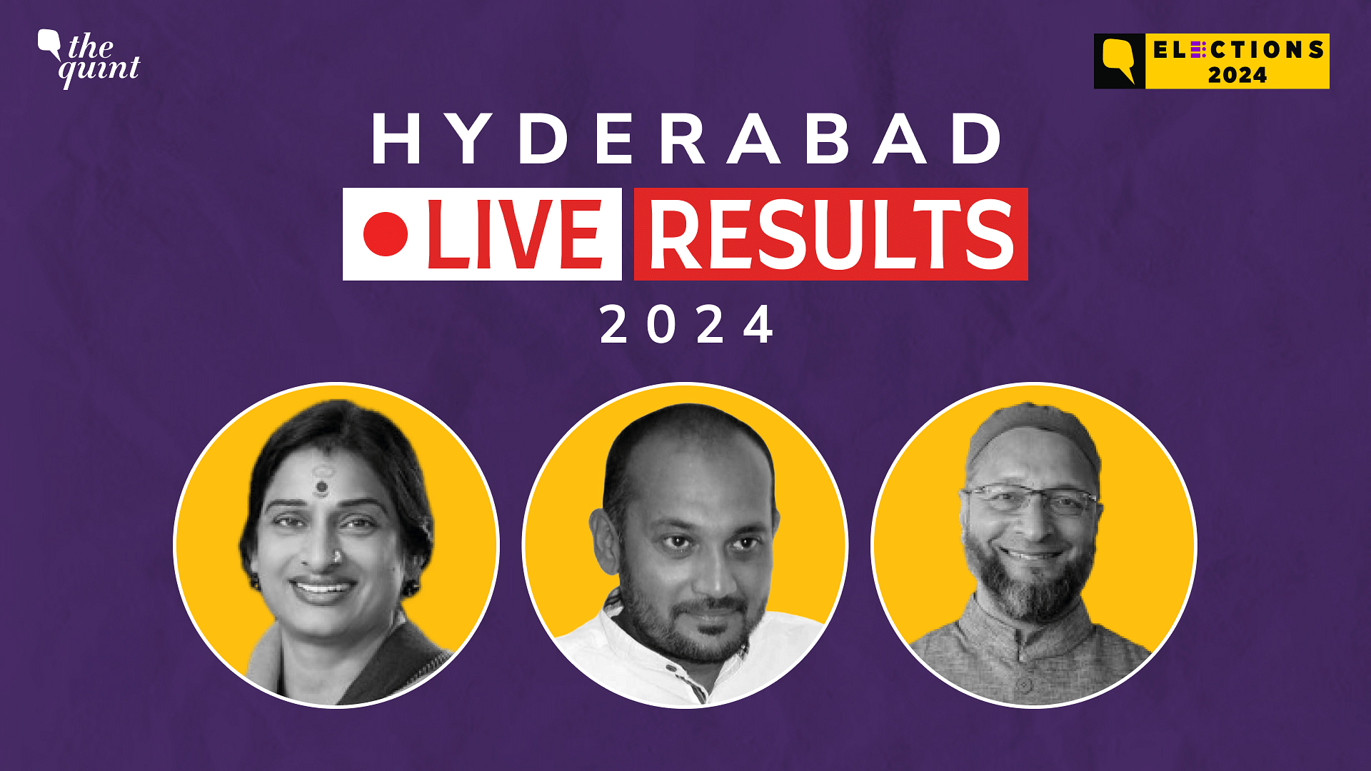 Hyderabad Election Result 2024 Live Updates AIMIM's Asaduddin Owaisi