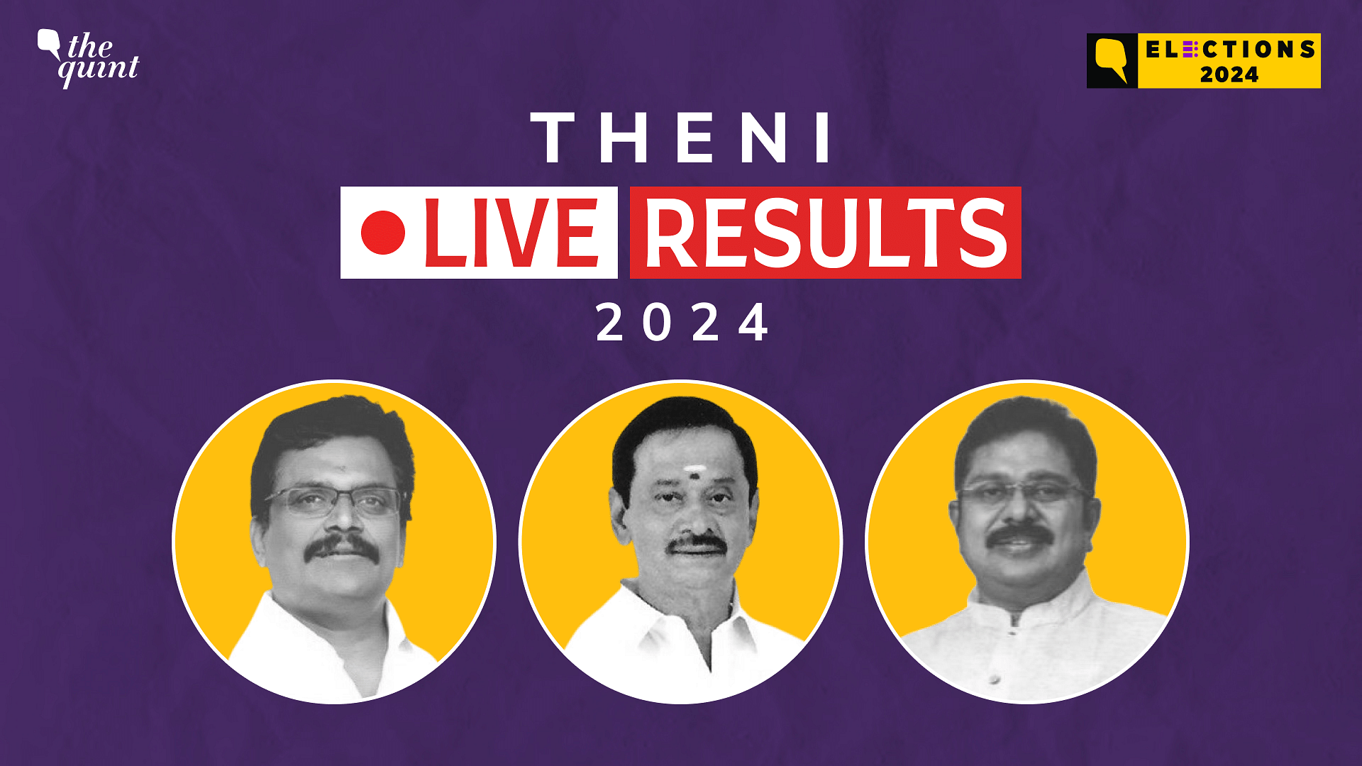 Theni Election Result 2024 Live Updates DMK's Thanga Tamilselvan Has