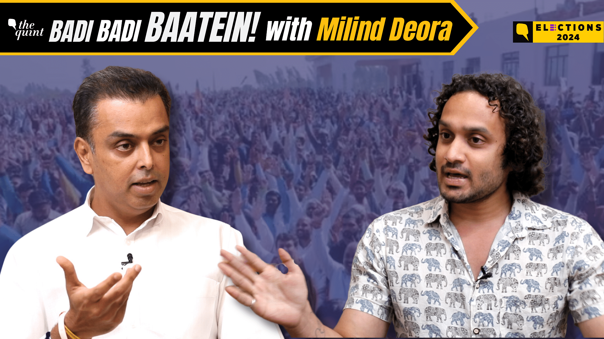 Milind Deora Interview, Mumbai Lok Sabha Elections 2024: Quitting ...