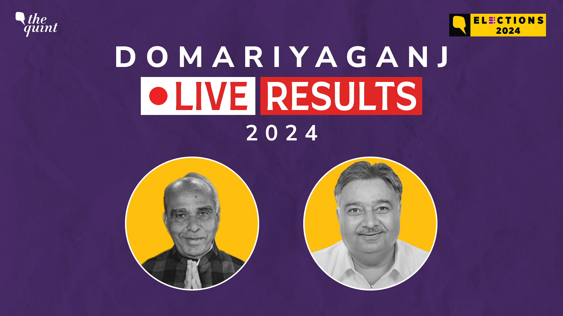 Domariyaganj Election Result 2024 Live Updates: BJP's Jagdambika Pal ...