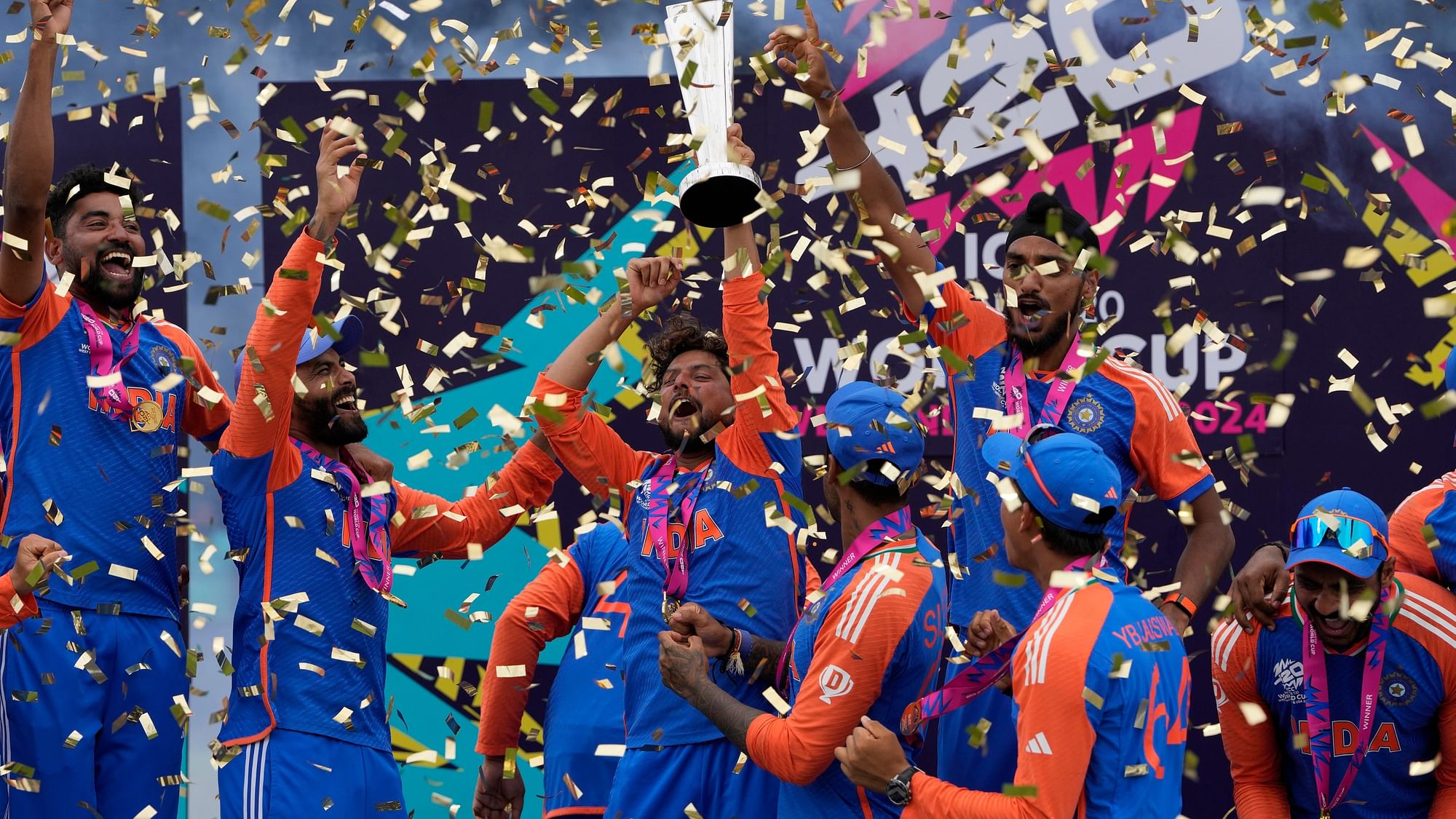 In Photos: Team India Celebrate T20 World Cup Final Triumph Over SA in ...