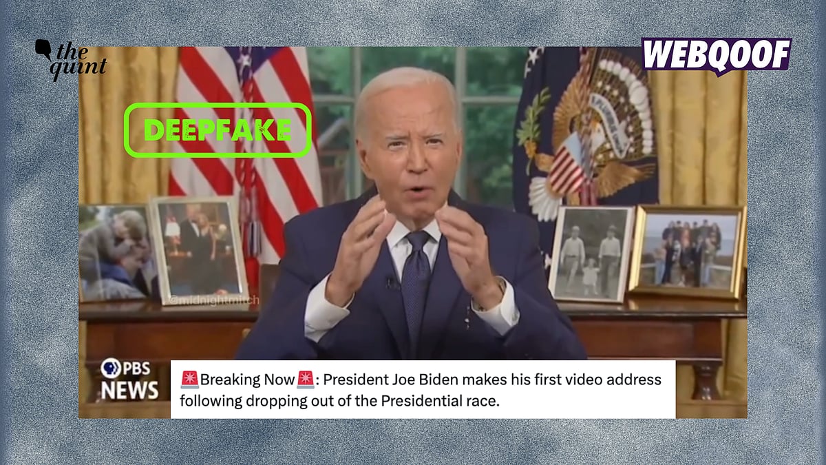 Fact-Check: Deepfake Video of Joe Biden Viral as His First One After ...