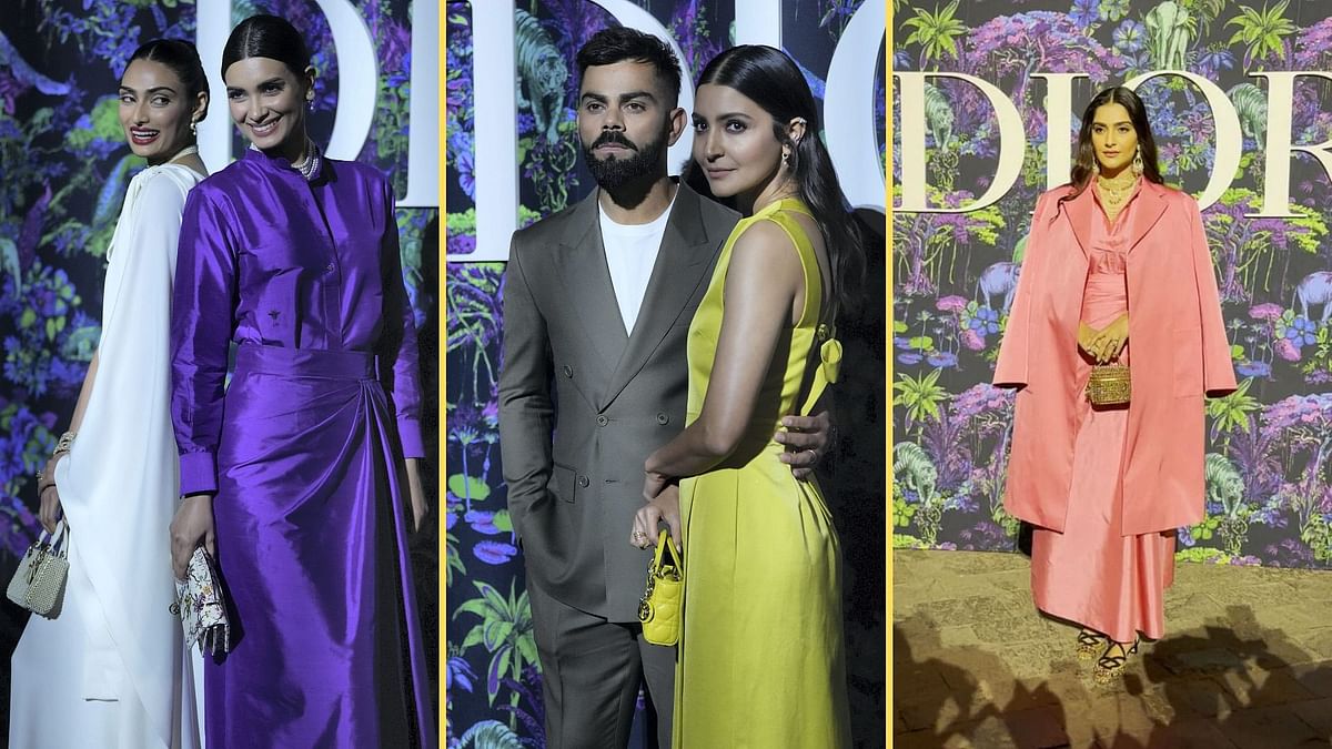 गेटवे ऑफ इंडिया पर Dior का फैशन शो, अनुष्का-विराट, सोनम पहुंचे - तस्वीरें